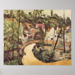 Paul Cezanne - bend in the road Posters