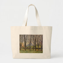 Paul Cezanne: Chestnut Trees in the Jas de Bouffan Canvas Bags