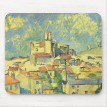 Paul Cezanne - Gardanne mousepads by tartanphoenix Paul Cezanne - Gardanne mousepads