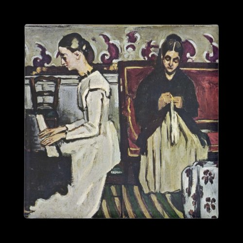 Paul Cezanne - Girl at Piano Magnets