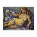 Paul Cezanne - Leda with Swan postcards by MasterpieceArt Paul Cezanne - Leda with Swan postcards