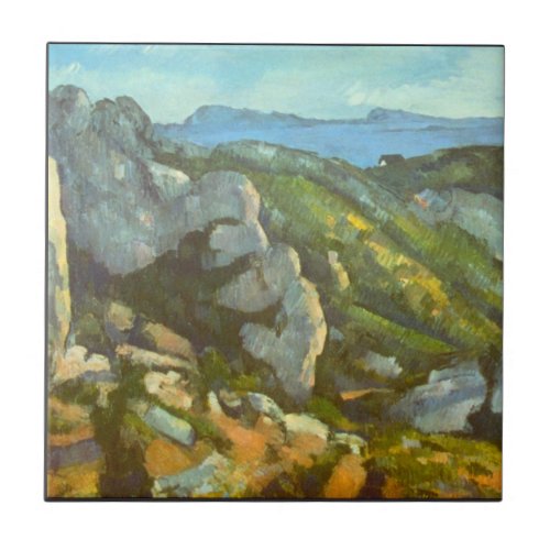 Paul Cezanne - LEstaque Ceramic Tile