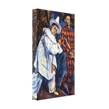 Paul Cezanne - Mardi Gras Canvas Prints