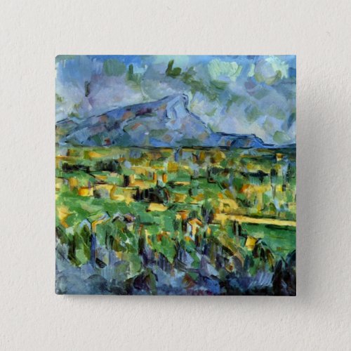 Paul Cezanne - Mont Sainte-Victoire Pinback Buttons