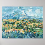 Paul Cezanne - Mont Sainte-Victoire Print