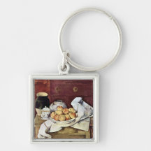 Paul Cezanne - Still Life Keychains