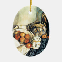 Paul Cezanne Still Life With Apples Christmas Ornaments