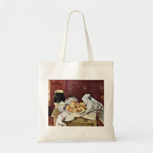 Paul Cezanne - todavía vida Bolsa Lienzo