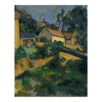 Paul Cézanne - Turning Road at Montgeroult posters