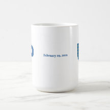 Paul Elliman 2012 Leap Year Commemorative Mug