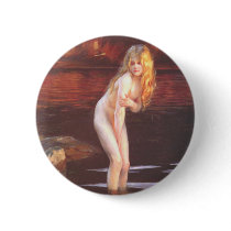 Paul Émile Chabas - Baigneuse (Bather) Button