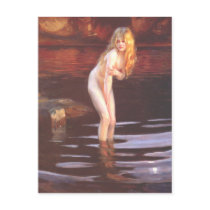 Paul Émile Chabas - Baigneuse (Bather) Postcards