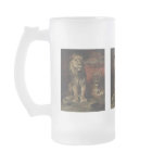 Paul Friedrich Meyerheim - Lions mugs