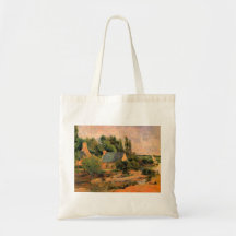 Paul Gauguin painting Washerwomen at Pont-Aven art Canvas Bag