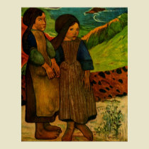 Paul Gauguin Breton Girls