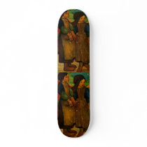Paul Gauguin's Breton Girls (1889) Skate Deck