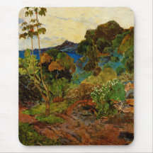 Paul Gauguin's Martinique Landscape (1887) Mouse Pads