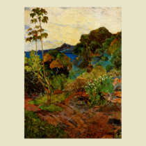 Paul Gauguin Martinique Landscape