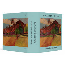 Paul Gauguin's Tahitian Landscape (1893) Binder