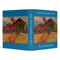 Paul Gauguin's Tahitian Landscape (1893) Binders