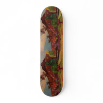 Paul Gauguin's Tahitian Landscape (1893) skateboards