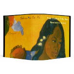 Paul Gauguin's Woman with a Mango (1892) 3 Ring Binders