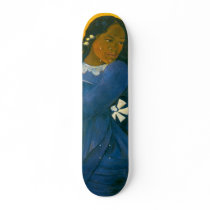 Paul Gauguin's Woman with a Mango (1892) skateboards