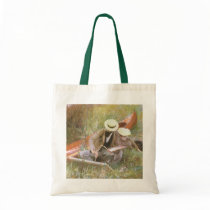Paul Helleu Sketching with His Wife by Sargent Canvas Bags