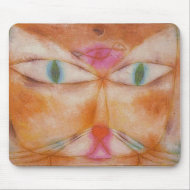 Paul Klee - Cat and Bird mousepad