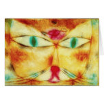 Paul Klee Cat and Bird Note Card