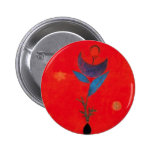 Paul Klee Flower Myth Button
