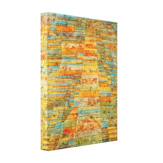 Paul Klee Highways and Byways Poster Canvas Prints
