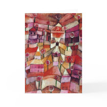 Paul Klee - Rose Garden Greeting Card