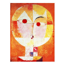 Paul Klee Senecio Postcard