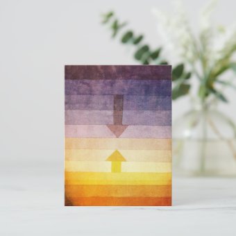 Paul Klee Separation In The Evening Postcard Zazzle