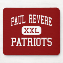 Paul Revere - Patriots - Middle - Houston Texas mousepads by customteamsportswear Paul Revere - Patriots - Middle - Houston Texas mousepads