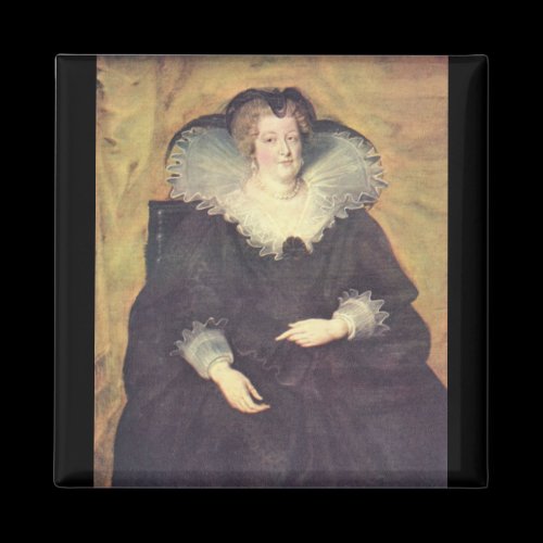 Paul Rubens - Portrait of Maria de Medici Queen of Fridge Magnet