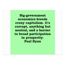 paul ryan quote post cards