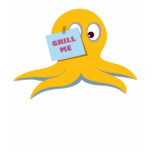 Paul the Octopus "Grill me" T-shirt