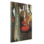Paula Modersohn-Becker - Children with goat Stretched Canvas Prints