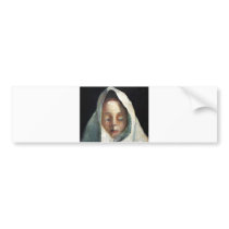 Paula Modersohn-Becker Maiden in Hood 1908 Female Bumper Sticker
