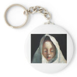 Paula Modersohn-Becker Maiden in Hood 1908 Female keychains