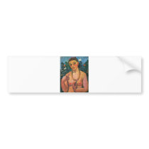 Paula Modersohn-Becker - Sefl Portrait Nude 1906 Bumper Stickers