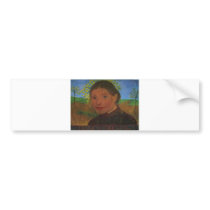 Paula Modersohn-Becker Self By Flower Trees 1902 Bumper Stickers