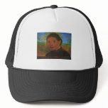 Paula Modersohn-Becker Self By Flower Trees 1902 hats