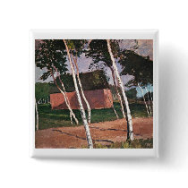 Paula Modersohn-Becker - Worpsweder Landscape Button