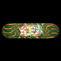 PAULIE Tag 03 ~ Custom Graffiti Art Pro Skateboard skateboards