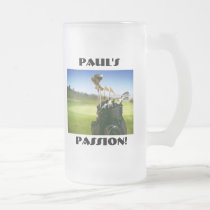 Paul's Passion (Golf)!  16oz. Stein. mugs