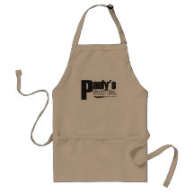pauly's khaki apron
