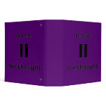 Pause for Thought Geek Sense of Humor IT Worker binders